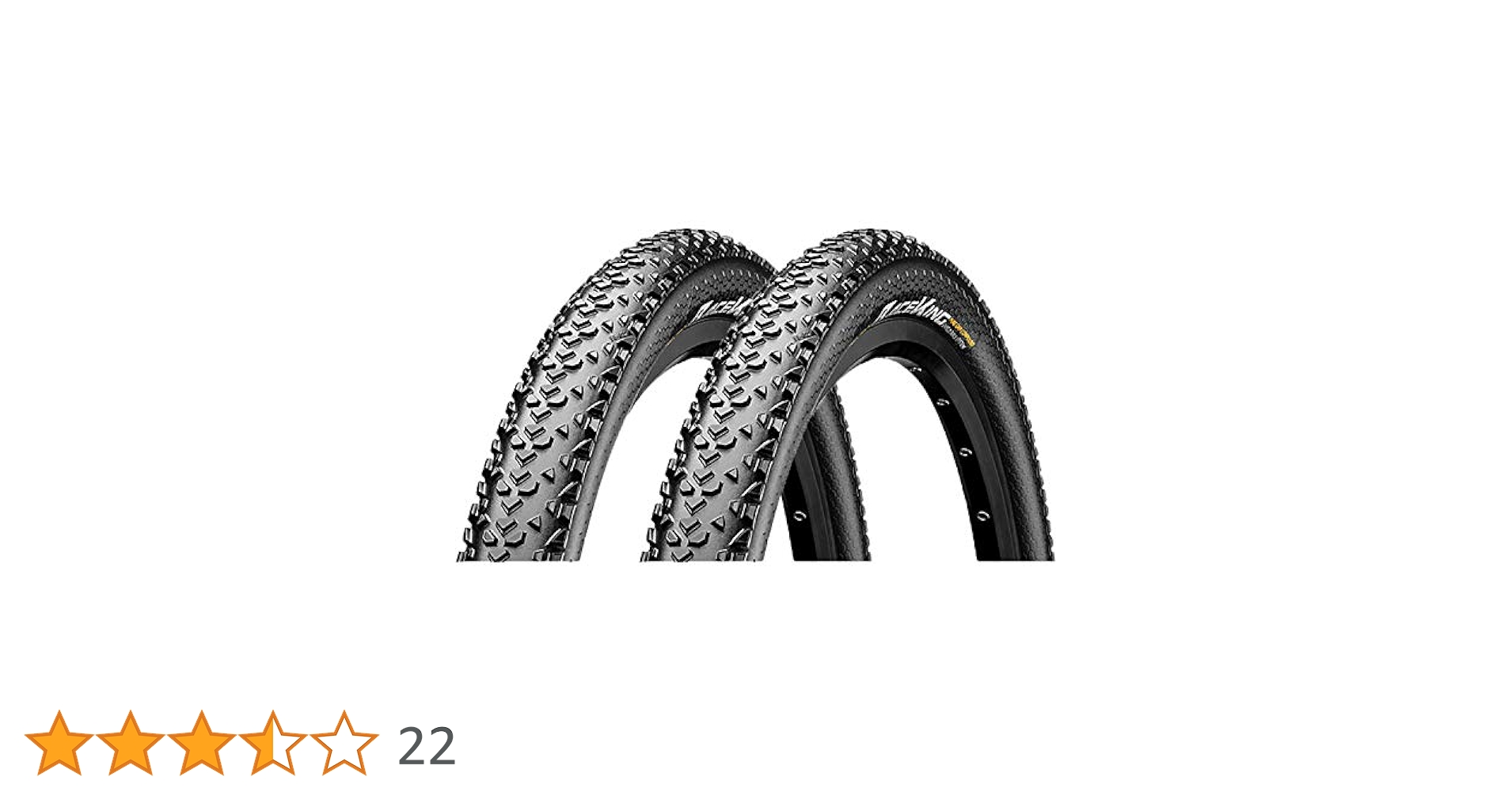 Amazon | 2本セット Continental(コンチネンタル) Race King 2.2